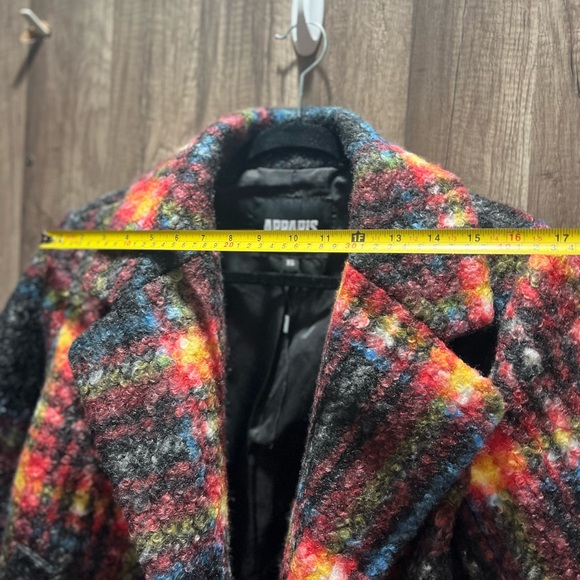 Appraris Plaid  100% Wool-Blend Jacket Womens XS NWOT Paris - Picture 12 of 13